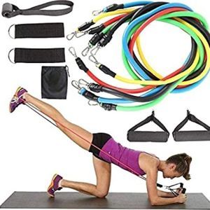 ⚡️ 13 PCs Exercise Resistance Bands with Handles - Stackable